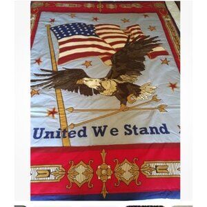 Nancy Lambert UNITED WE STAND Quilt Limited Edition Patriotic Eagle #8685